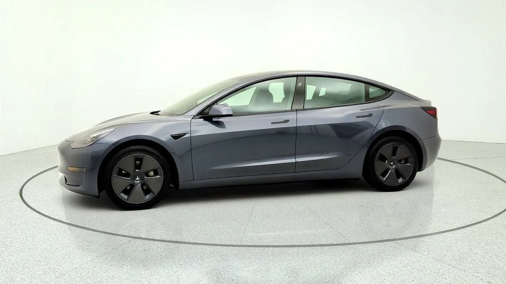 Used 2023 Midnight Silver Metallic Tesla RWD image 8