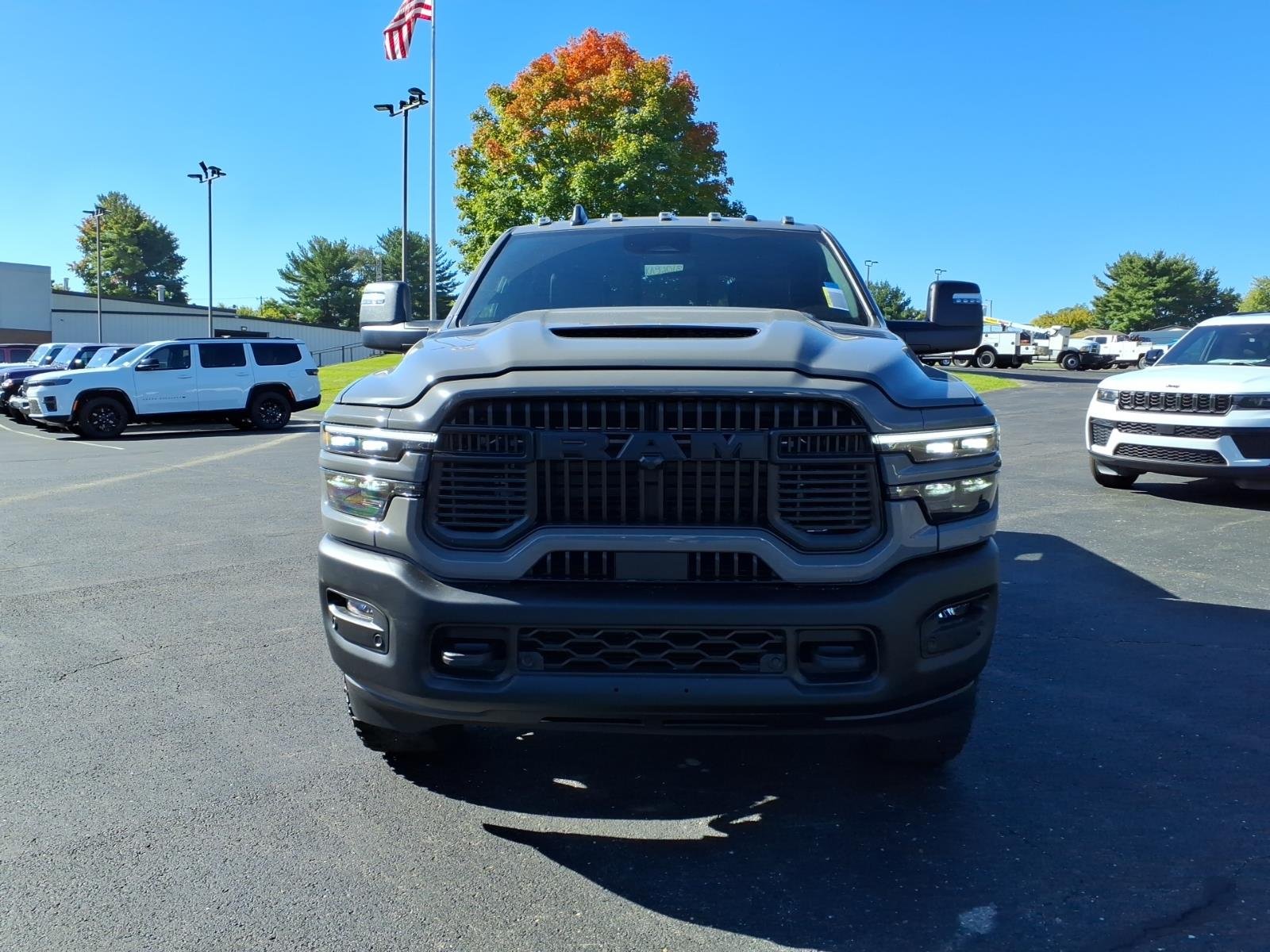 New 2027 Ceramic Gray Clear-Coat Paint RAM Rebel image 2
