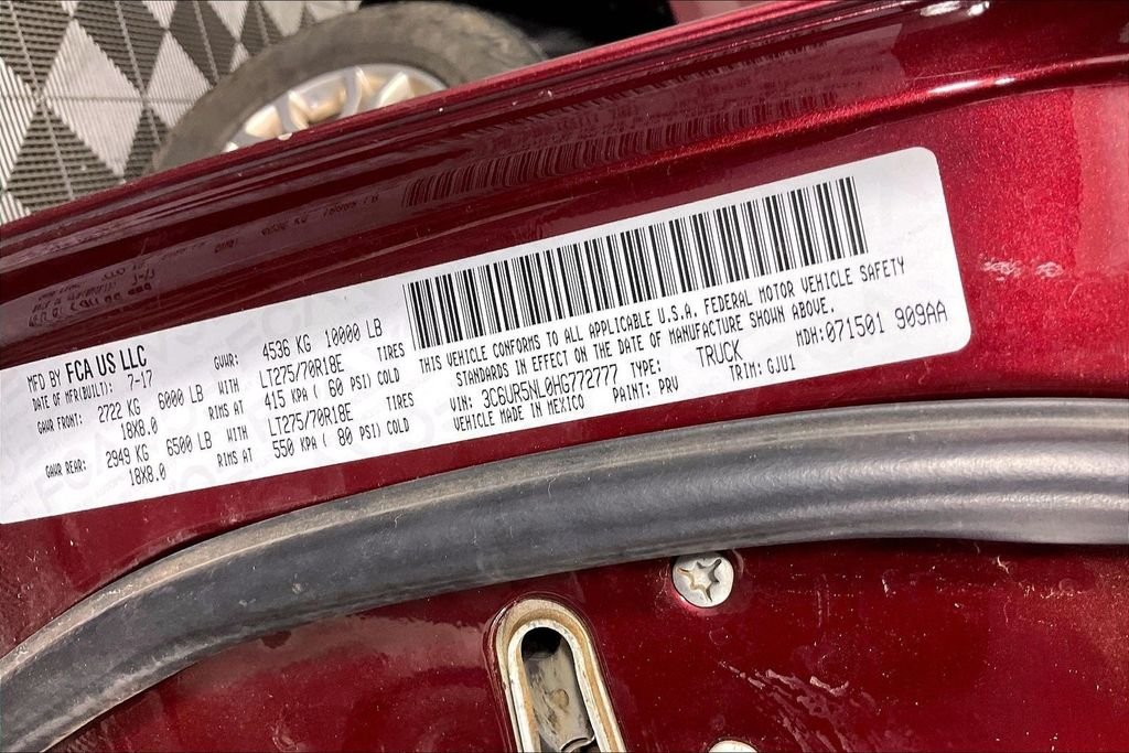 Used 2017 Red Ram Laramie image 4