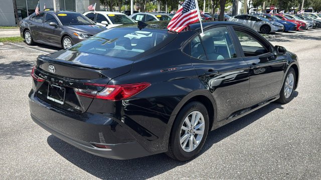 Used 2025 Midnight Black Metallic Toyota LE image 10