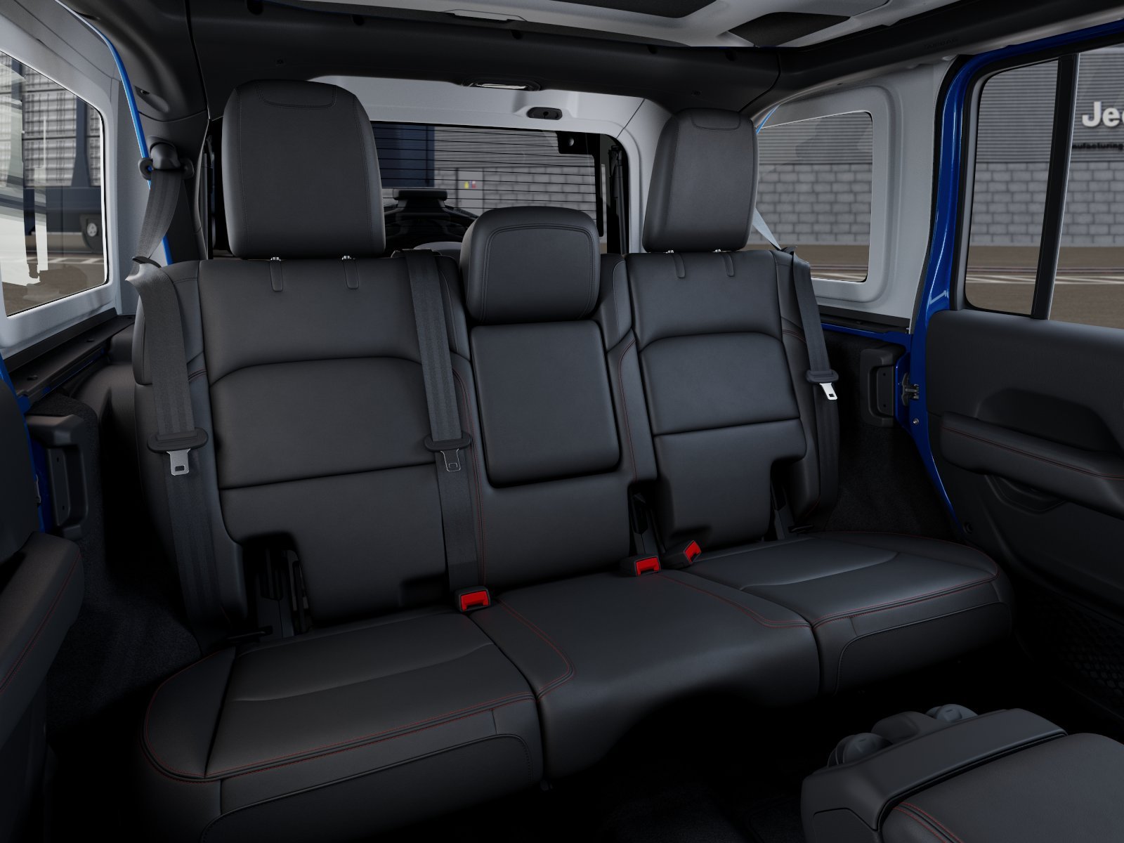 New 2026 Hydro Blue Pearl-Coat Exterior Paint Jeep Rubicon X 4-Door image 41