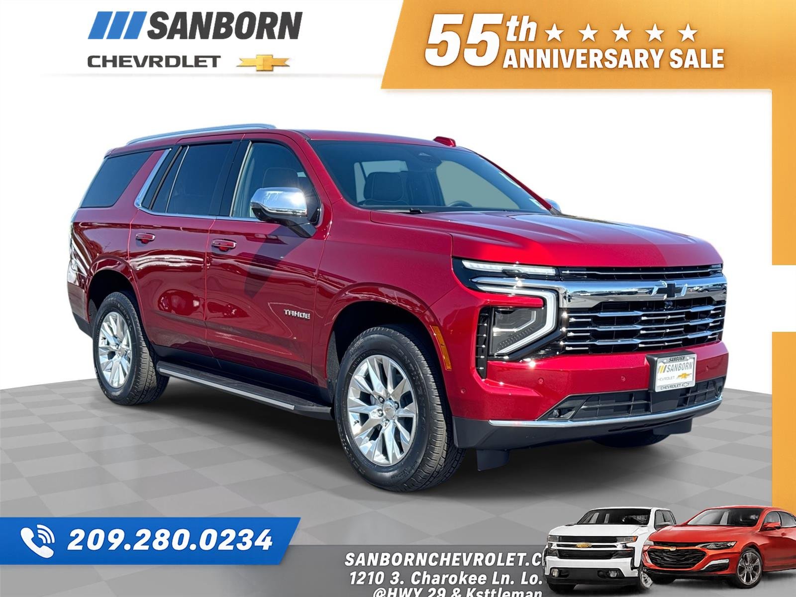 New 2026 Radiant Red Tintcoat Chevrolet Premier image 1