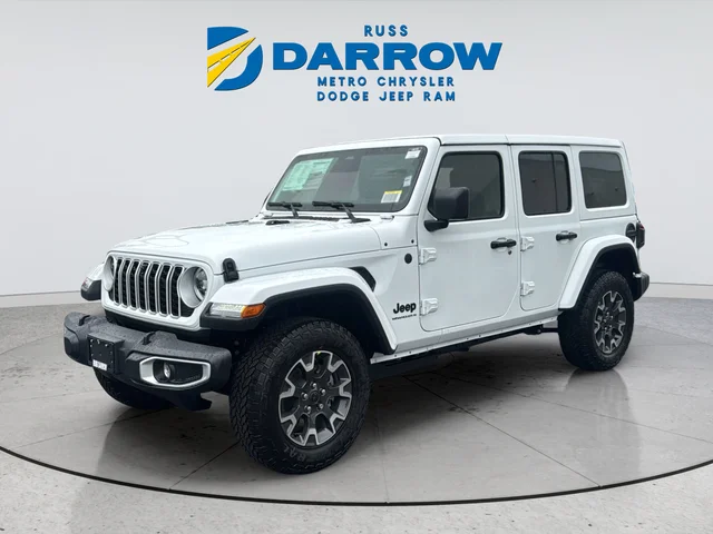 New 2026 White Jeep Sahara image 1