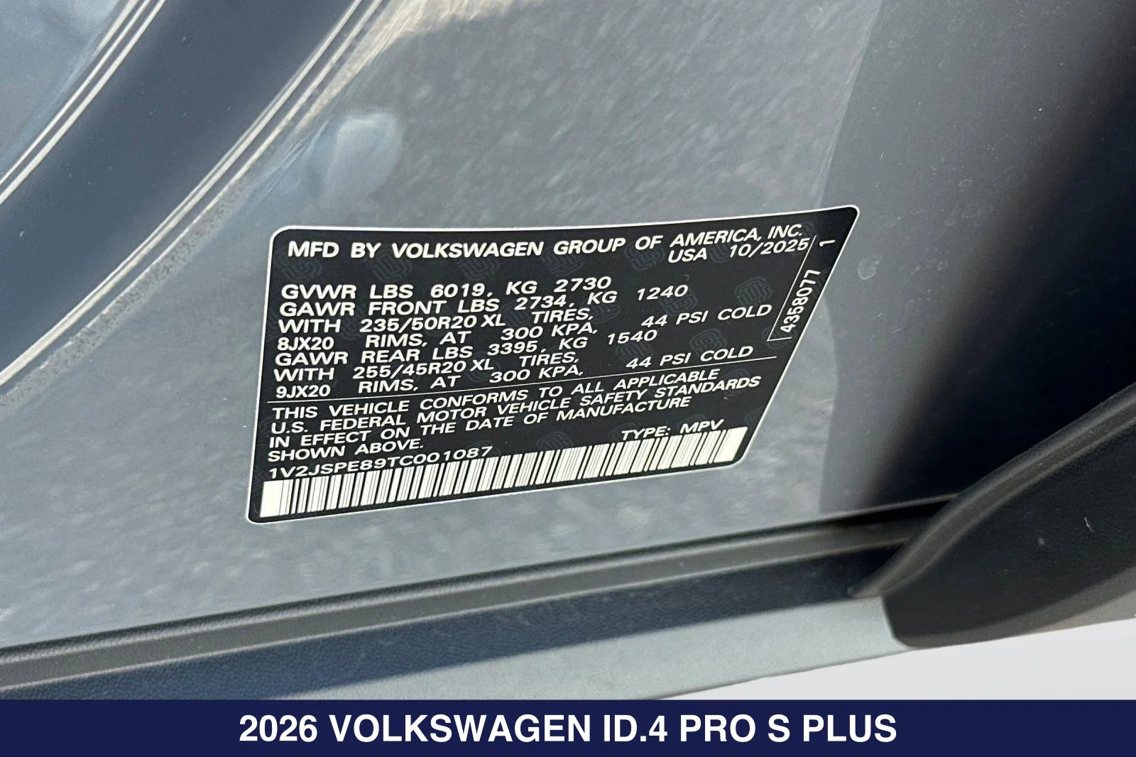 New 2026 Gray Volkswagen Pro S Plus image 28