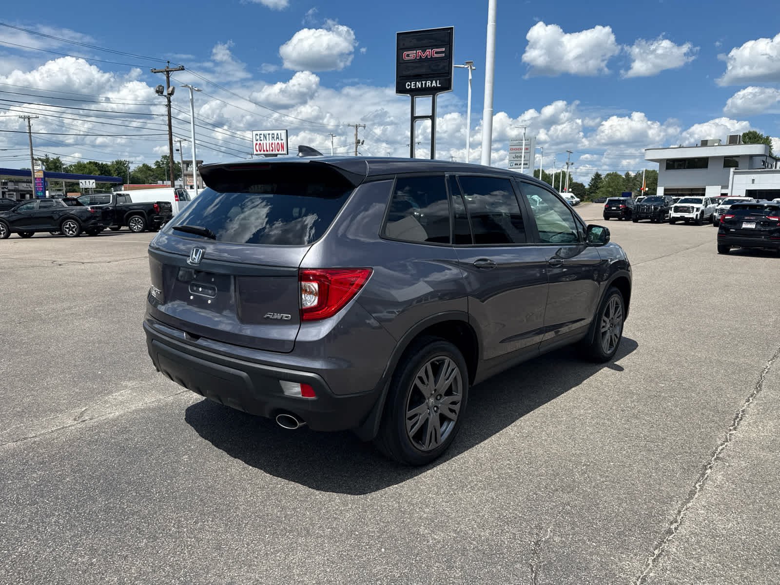 Used 2021 Gray Honda AWD EX-L image 5