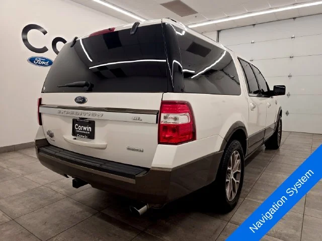 Used 2016 White Platinum Clearcoat Metallic Ford King Ranch image 5