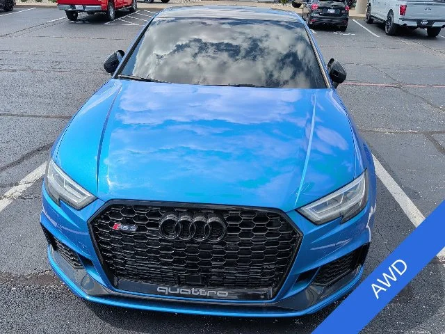Used 2019 Ara Blue Crystal Effect Audi 2.5T image 2