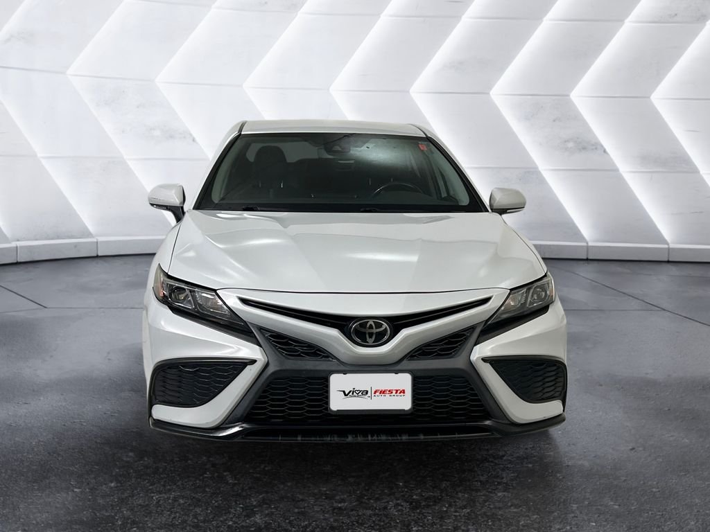 Used 2023 White Toyota SE image 2
