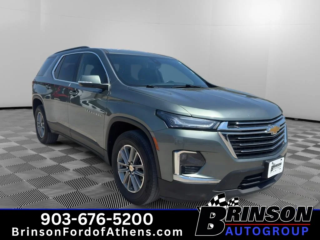 Certified Used 2022 Silver Sage Metallic Chevrolet LT Cloth image 3