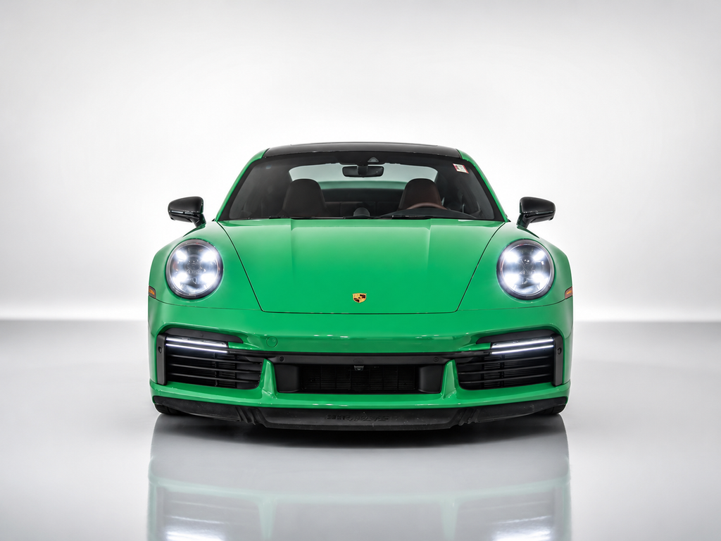 Used 2023 Green Porsche Turbo S image 2