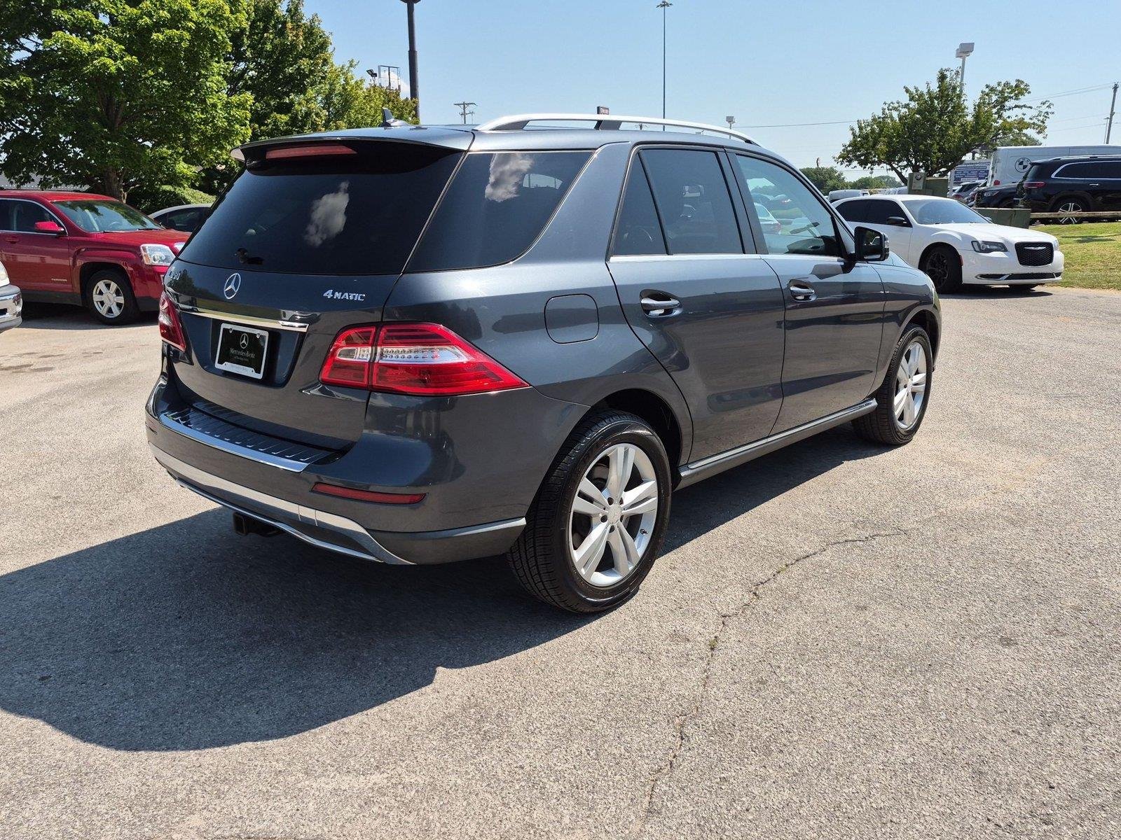 Used 2015 Steel Gray Metallic Mercedes-Benz ML 350 image 5