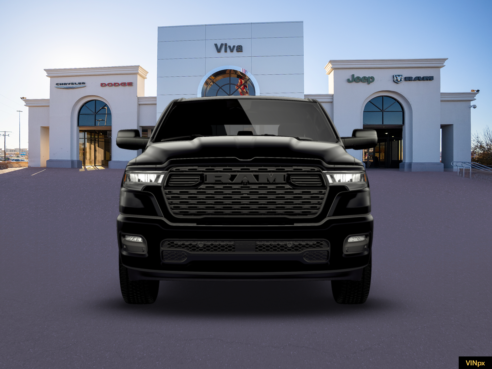 New 2026 Diamond Black Crystal Pearl-Coat Exterior Paint RAM  image 24