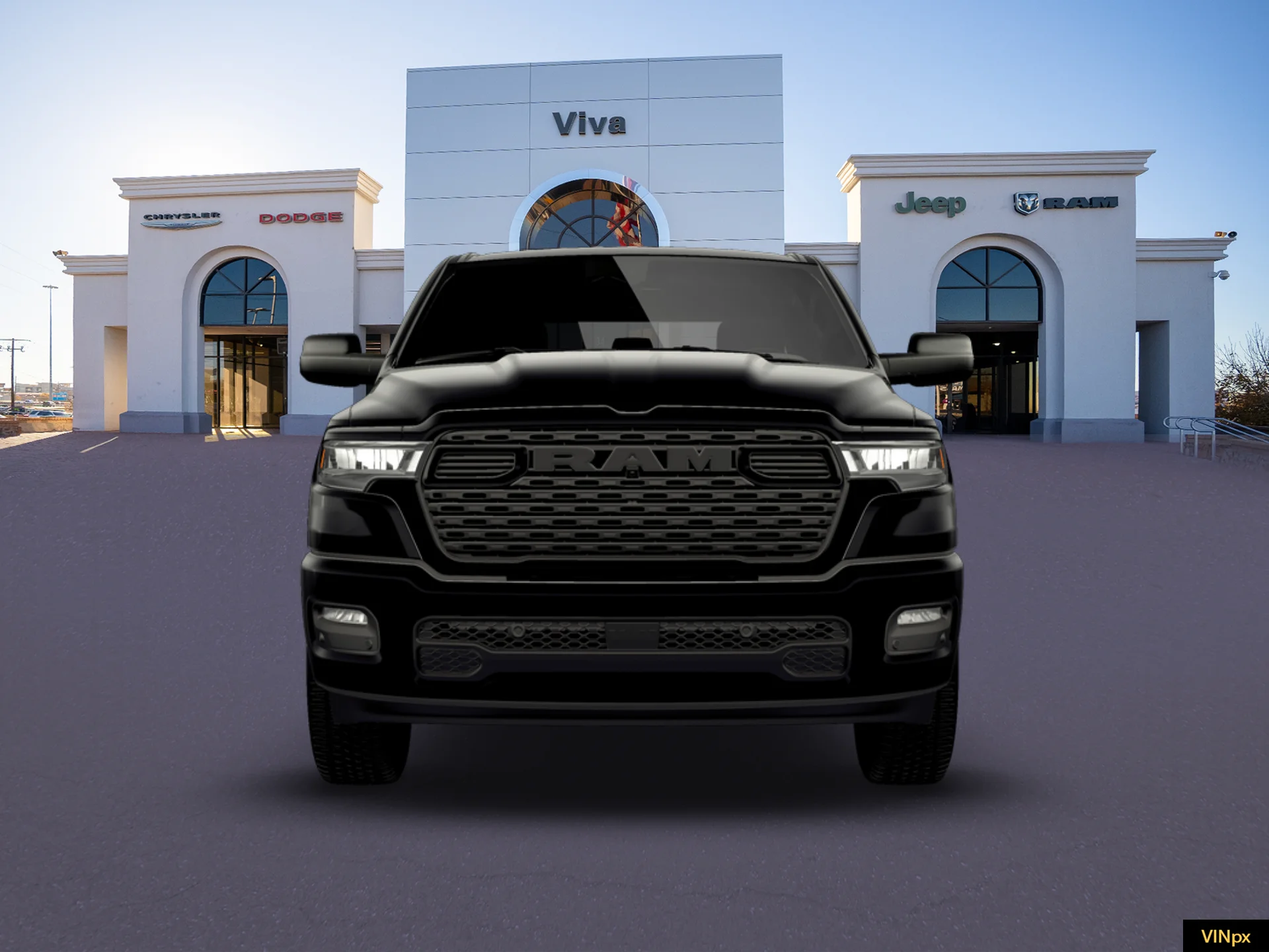 New 2026 Diamond Black Crystal Pearl-Coat Exterior Paint RAM  image 24