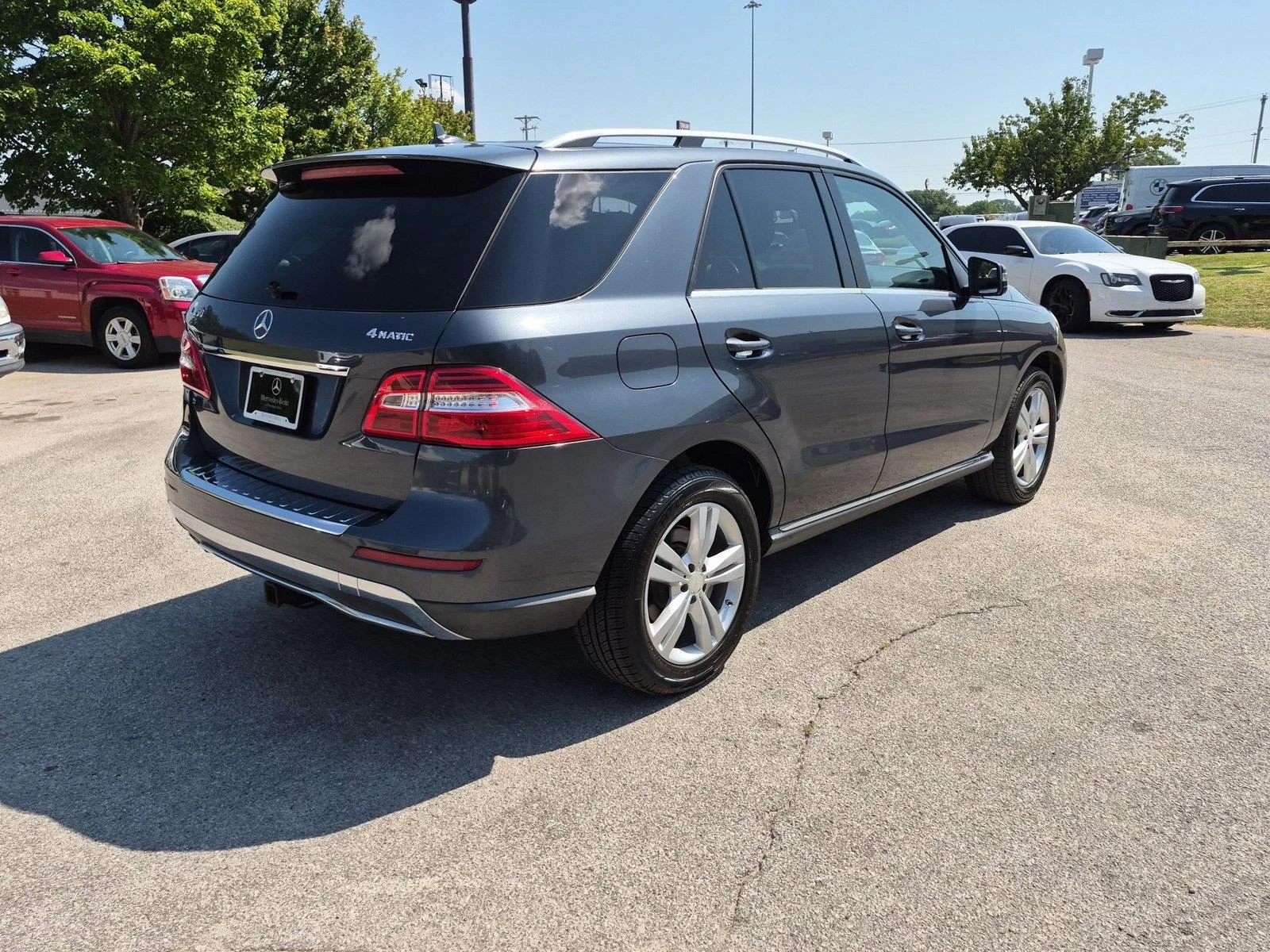 Used 2015 Steel Gray Metallic Mercedes-Benz ML 350 image 5