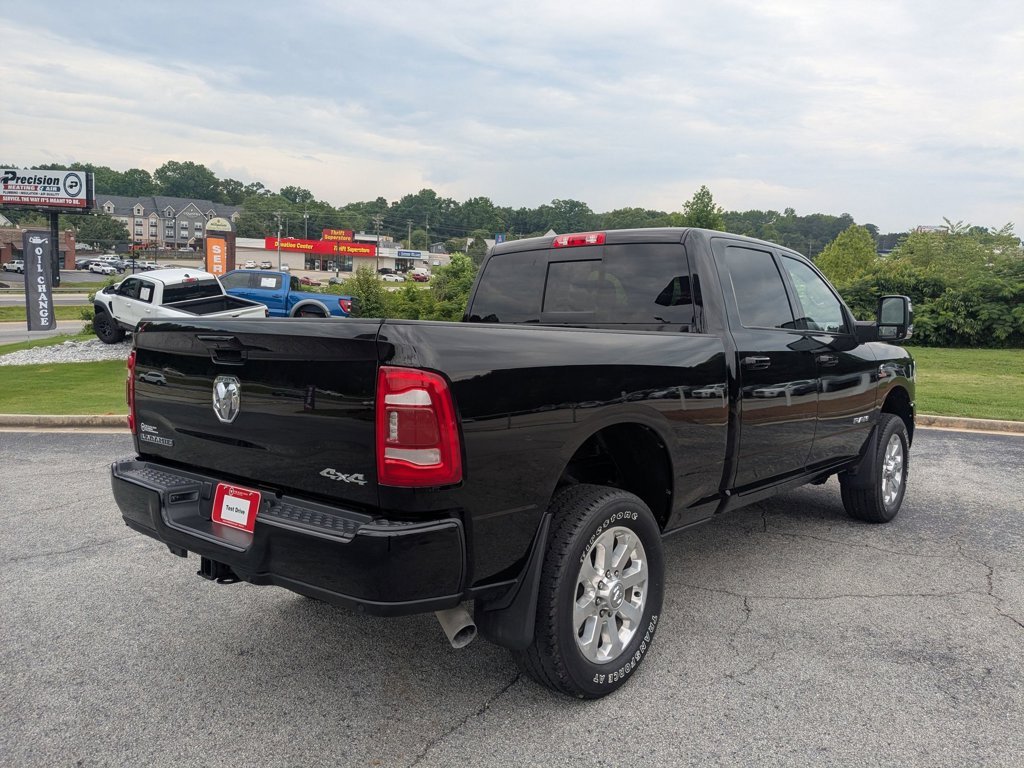 Used 2023 Diamond Black Crystal Pearlcoat Ram Laramie image 5
