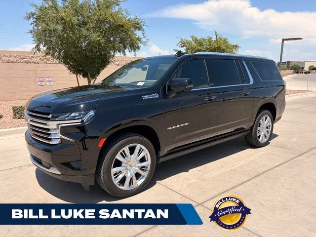 Certified Used 2024 Black Chevrolet High Country image 1