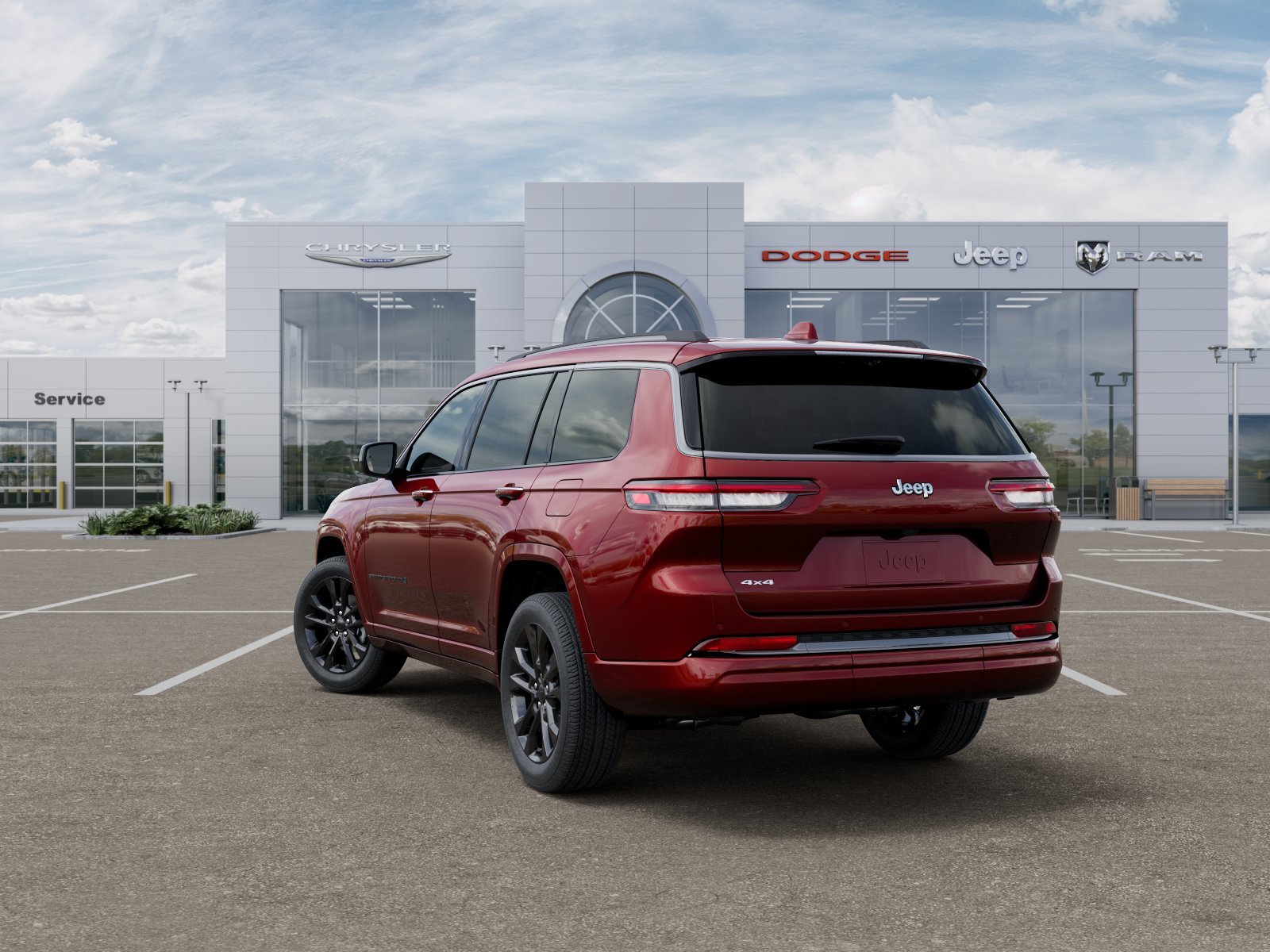 New 2026 Velvet Red Pearl-Coat Exterior Paint Jeep Limited Reserve image 29