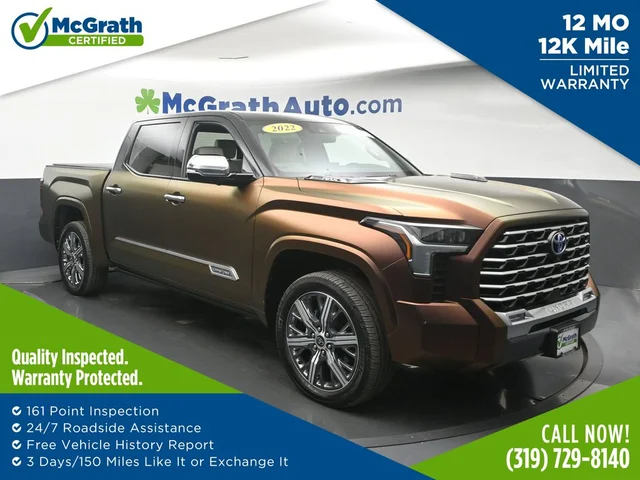2022 Toyota Tundra Hybrid Capstone