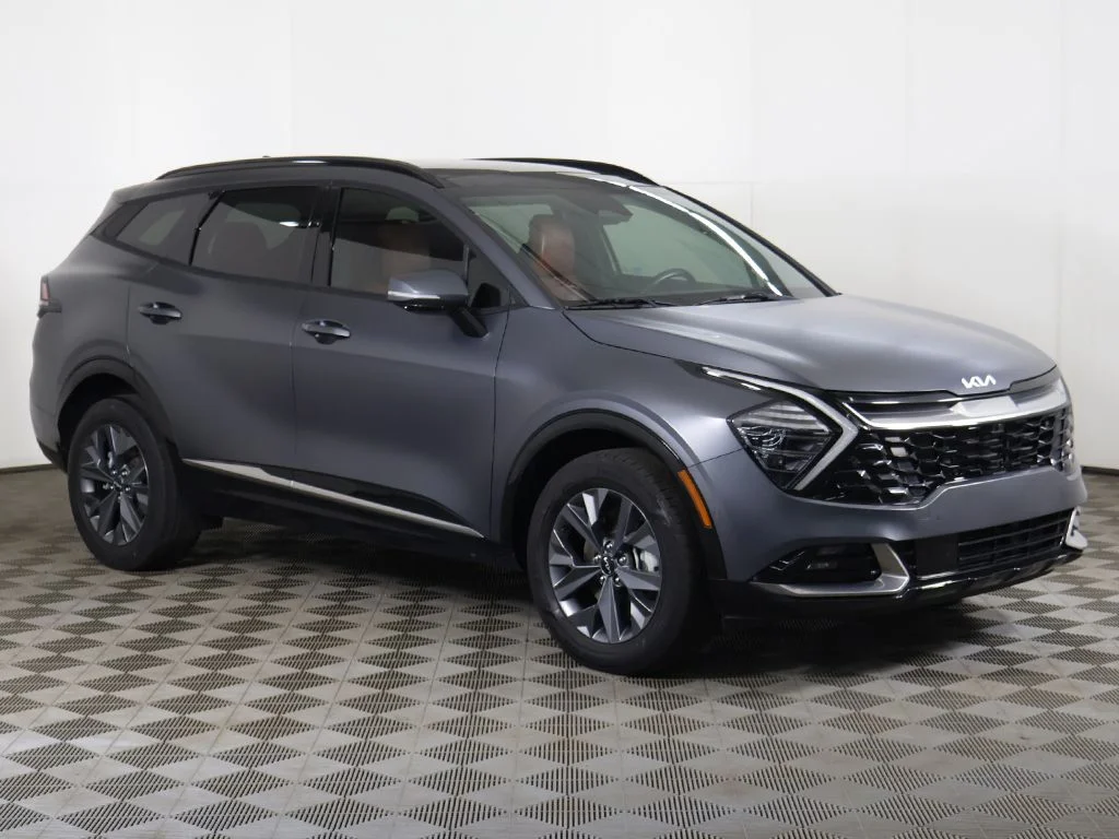 Used 2023 Gray Kia SX-Prestige image 2