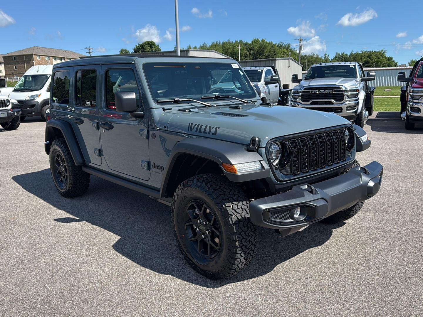 New 2026 Anvil Clear-Coat Exterior Paint Jeep SPORT 4 DOOR 4X4 image 2