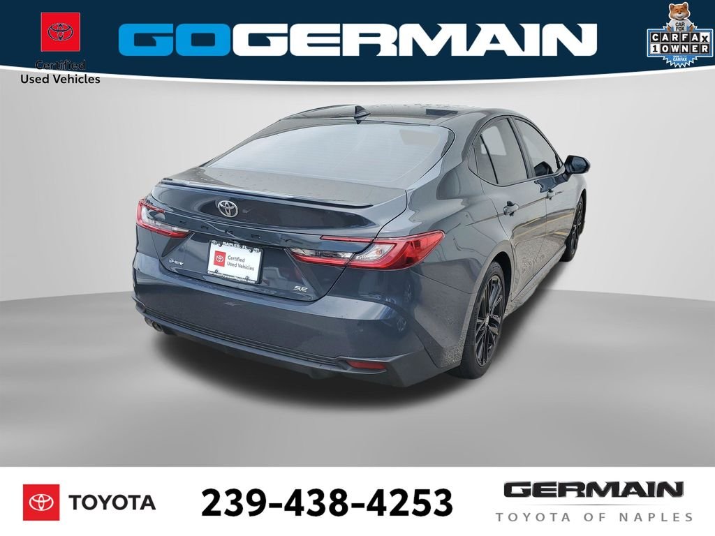 Used 2025 Gray Toyota SE image 8