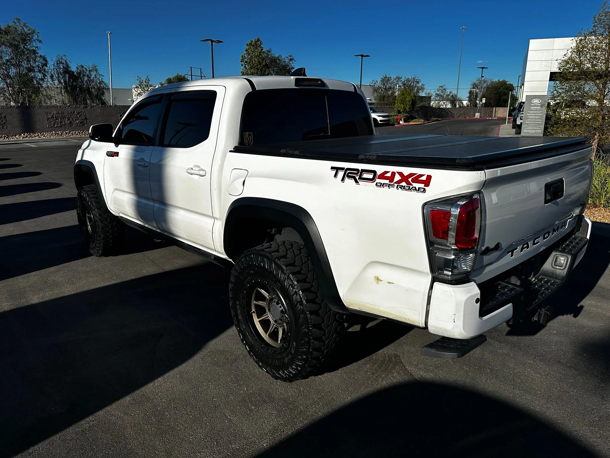 Used 2021 Super White Toyota TRD Off-Road image 4