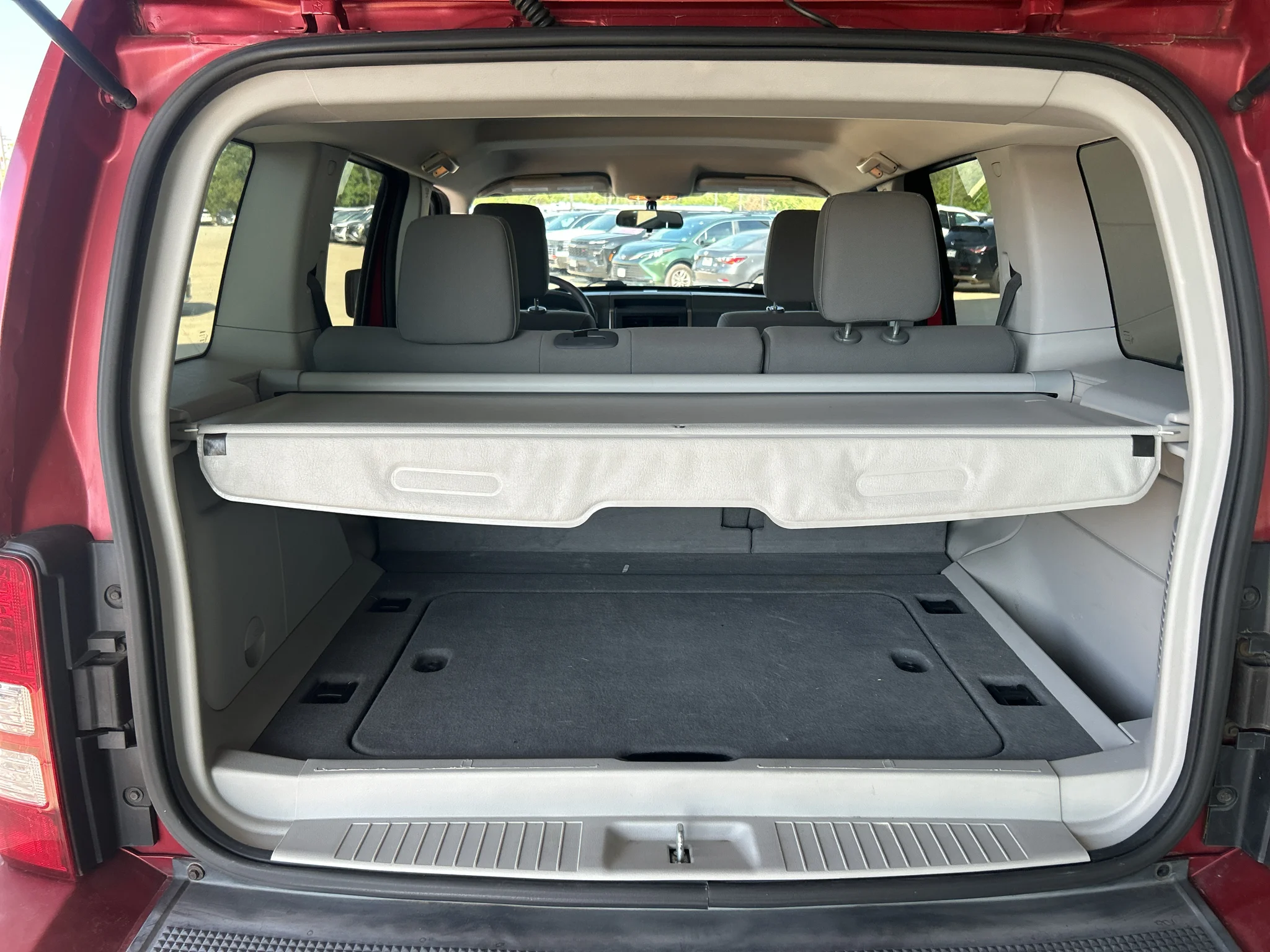 Used 2008 Inferno Red Crystal Pearlcoat Jeep Sport image 11