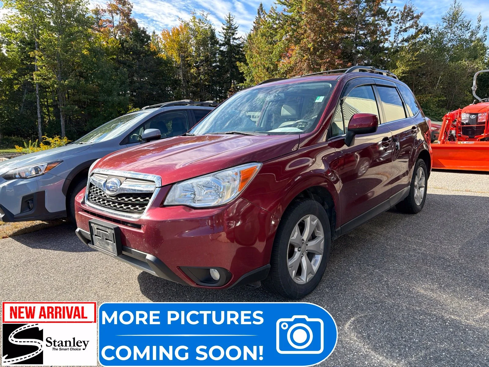 Used 2015 Red Subaru 2.5i Limited image 1