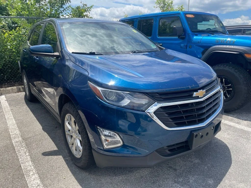 Used 2021 Blue Chevrolet LT image 3