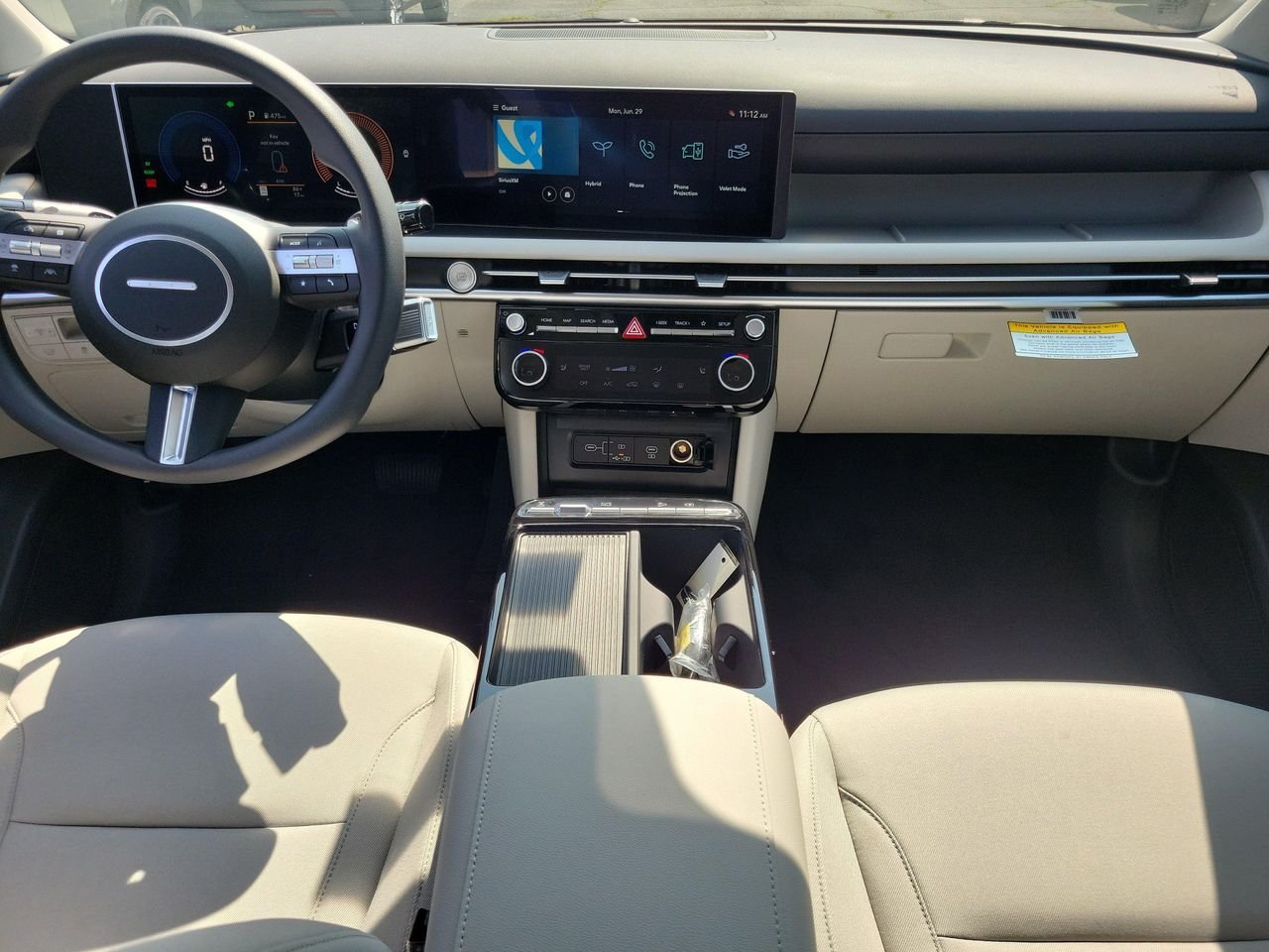 New 2026 Amazon Gray Hyundai SEL AWD image 9