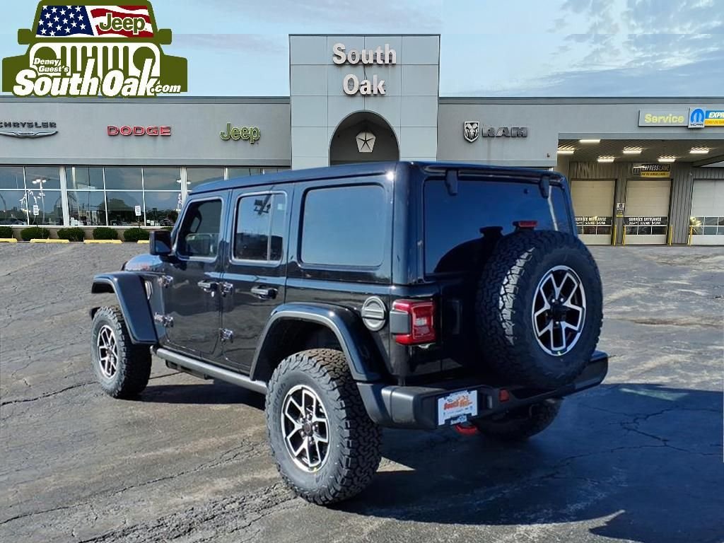 New 2026 Black Clear-Coat Exterior Paint Jeep Rubicon image 2