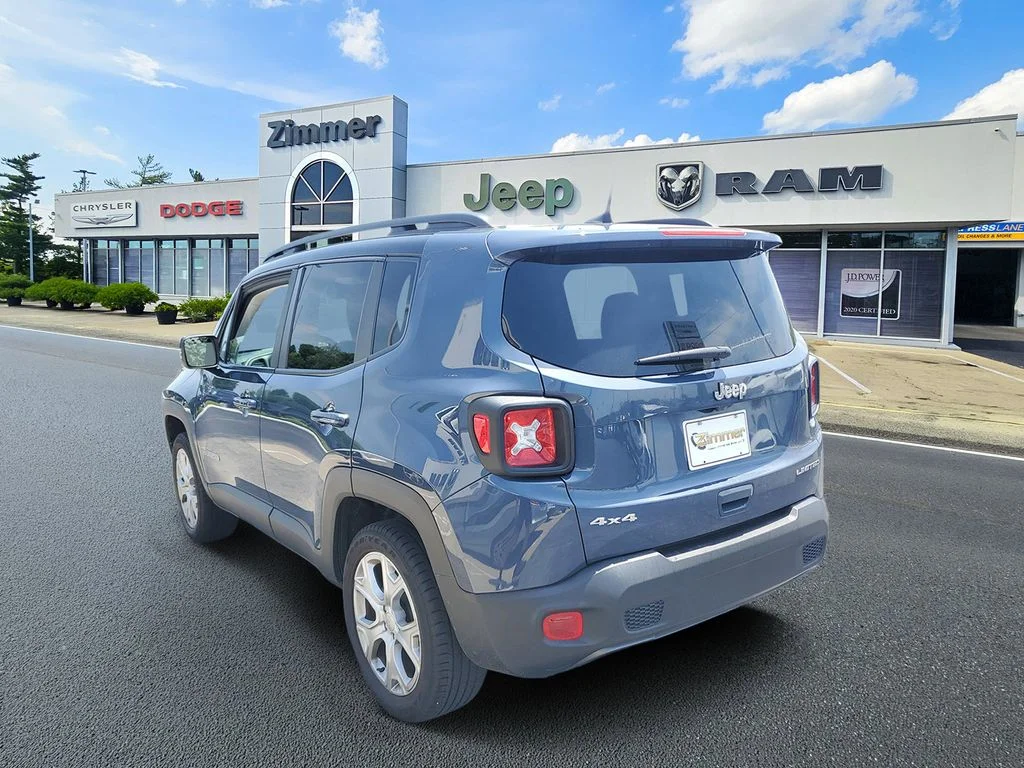 Certified Used 2022 Blue Jeep Limited image 3