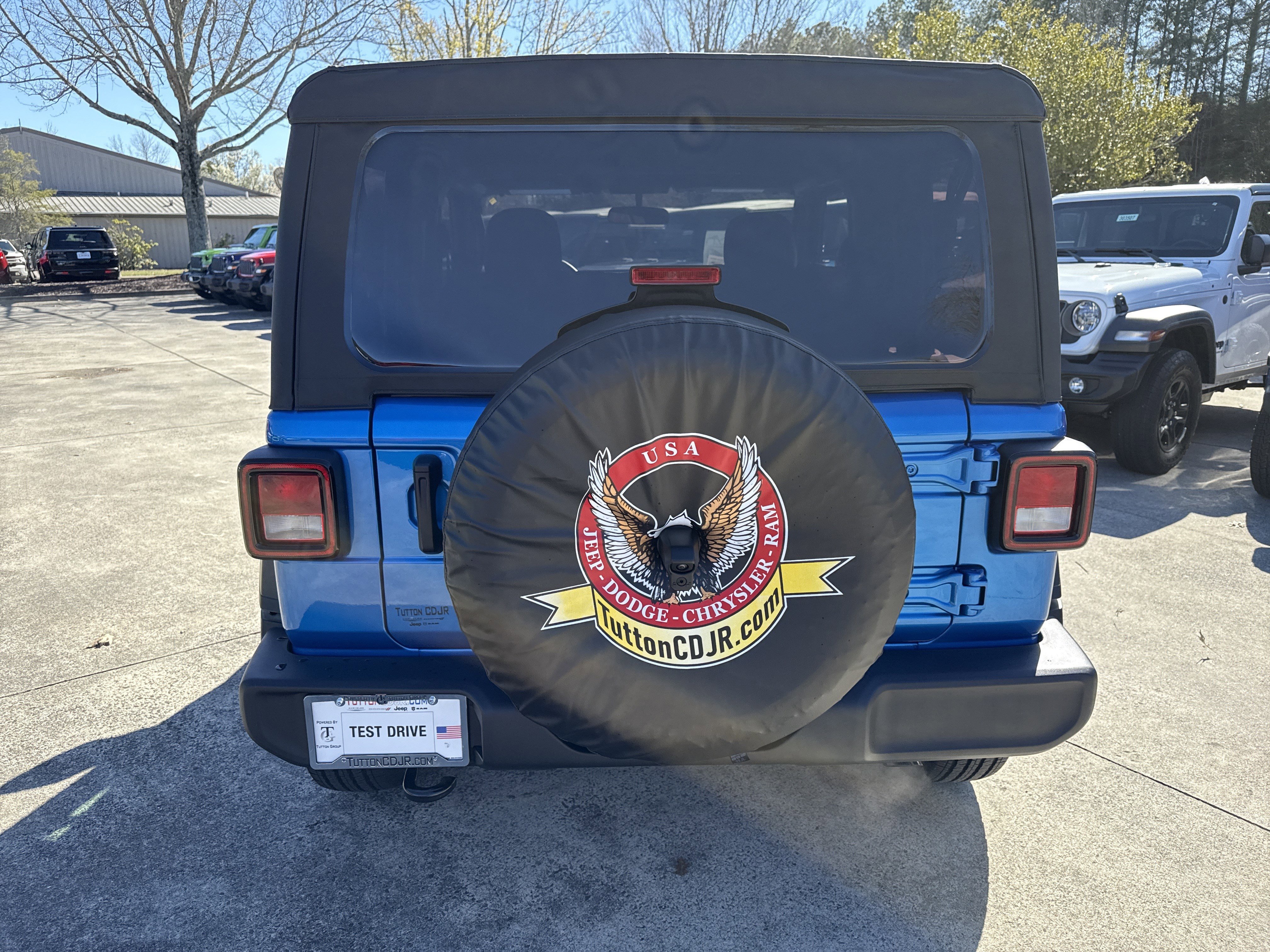 New 2026 Hydro Blue Pearlcoat Jeep Sport image 6