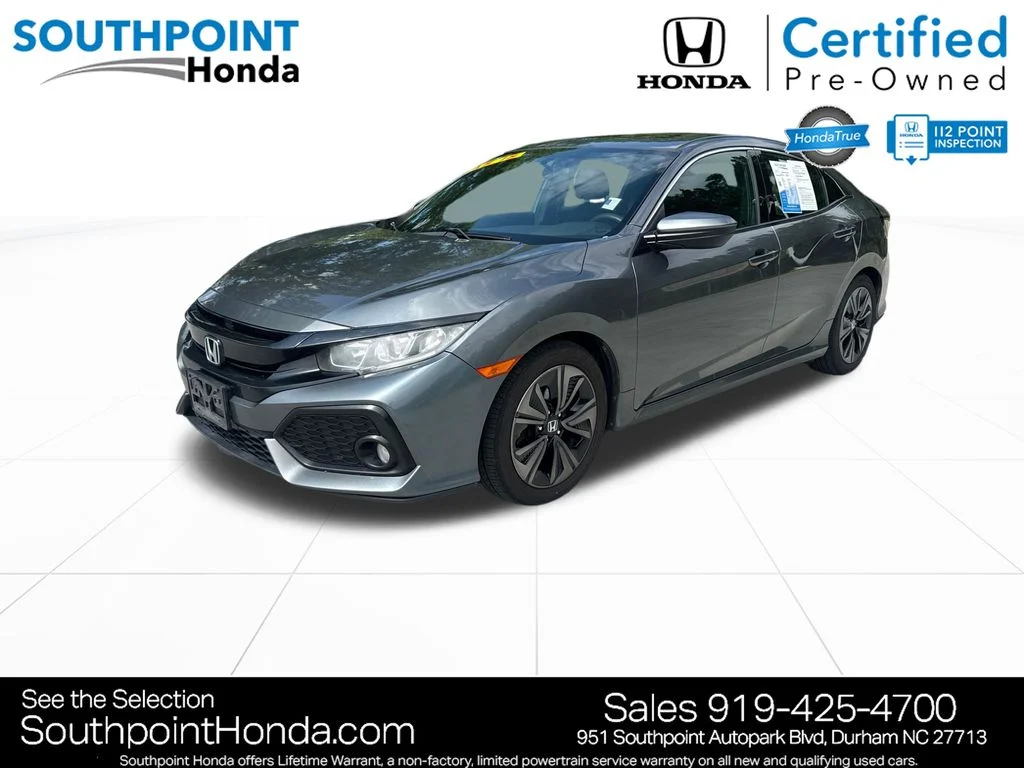 Certified Used 2018 Polished Metal Metallic Honda EX image 3