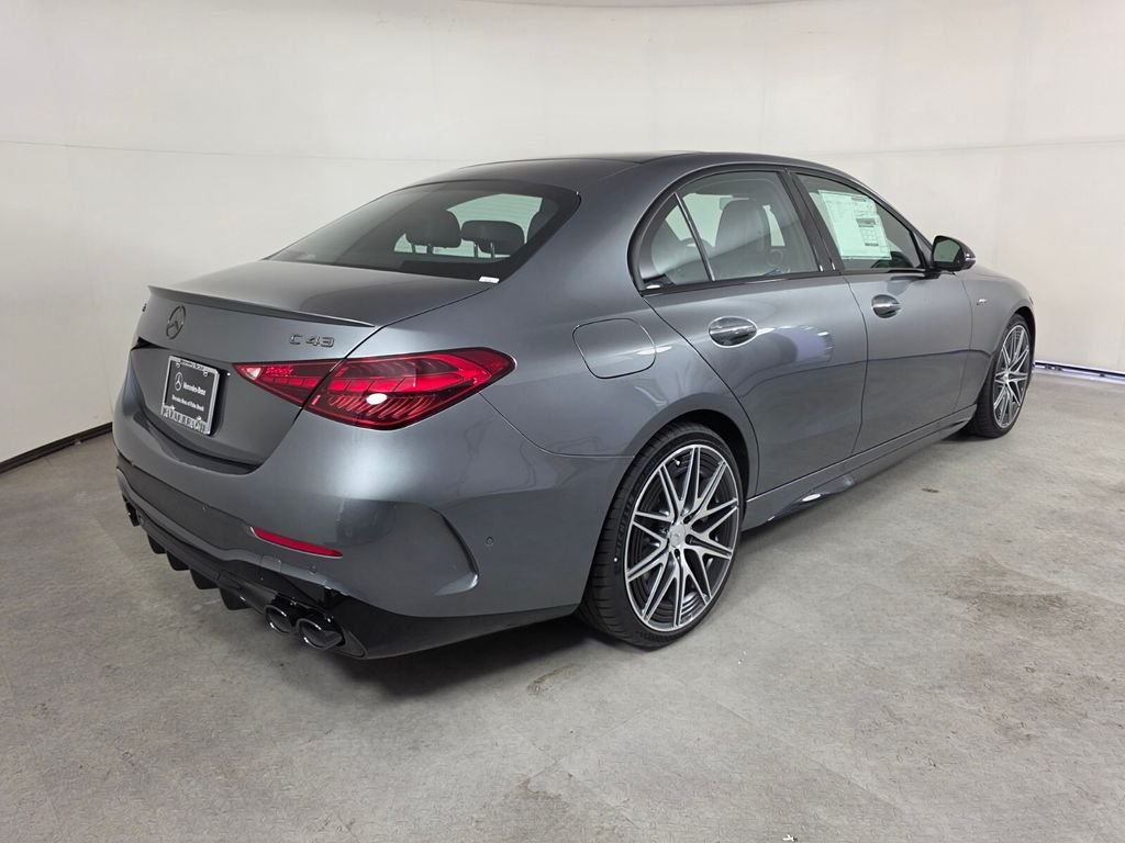 New 2026 Selenite Grey Metallic Mercedes-Benz AMG® C 43 4MATIC® Sedan image 4