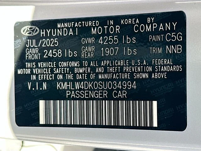 Used 2025 Gray Hyundai Base image 30