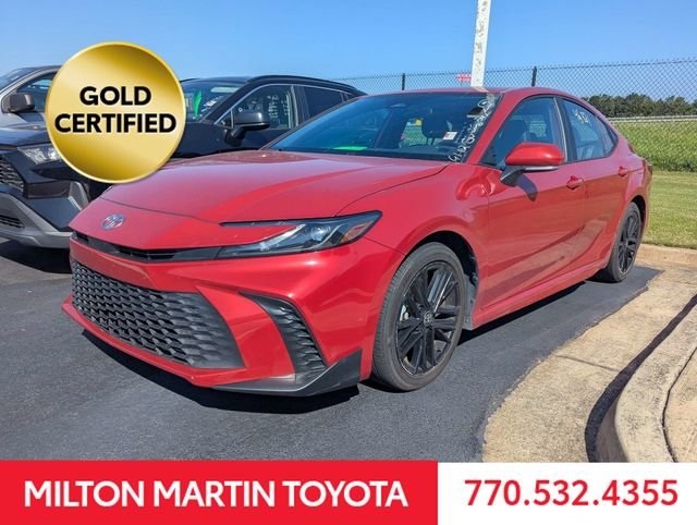 Certified Used 2025 Red Toyota SE image 5