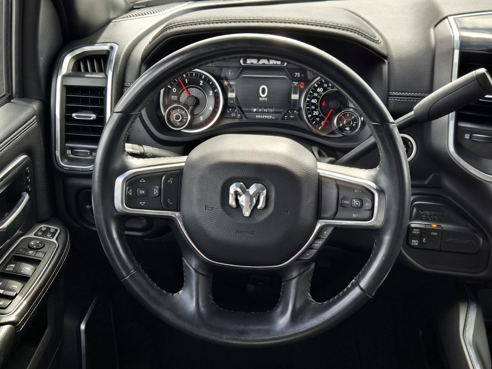 Used 2023 Diamond Black Crystal Pearlcoat Ram Laramie image 14
