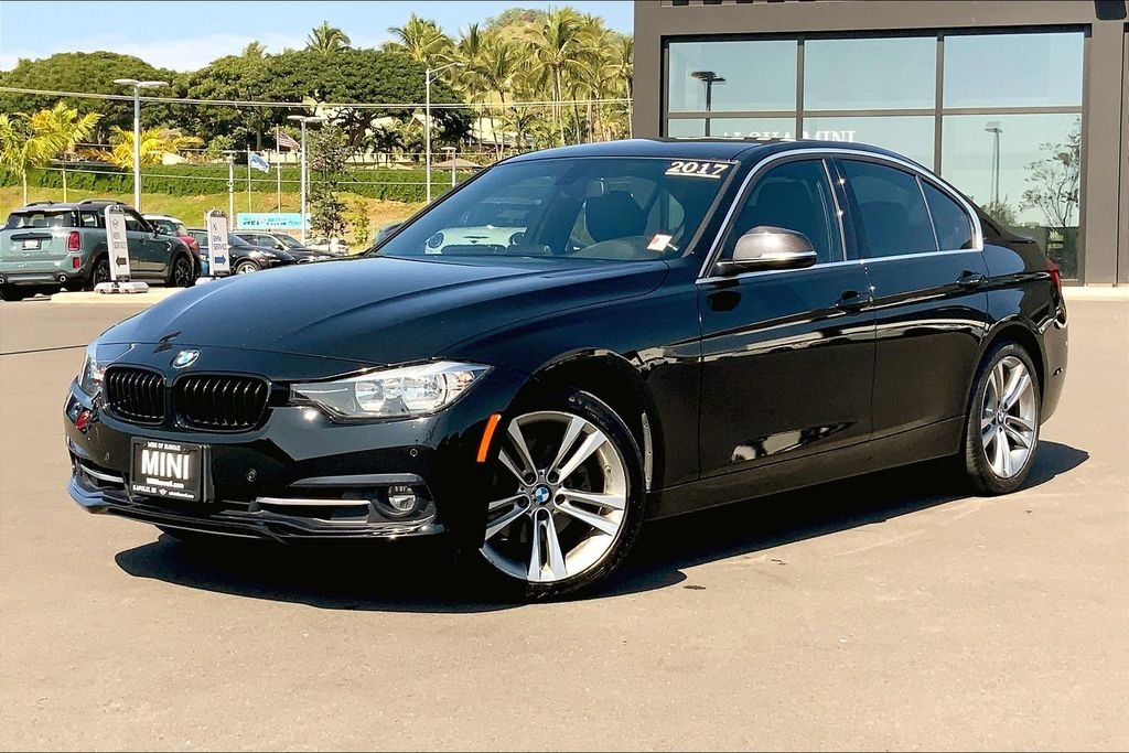 Used 2017 BMW 3 Series 330i with VIN WBA8B9C30HK885174 for sale in Kapolei, HI