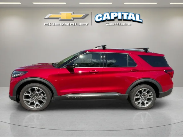 Used 2025 Red Ford Platinum image 2