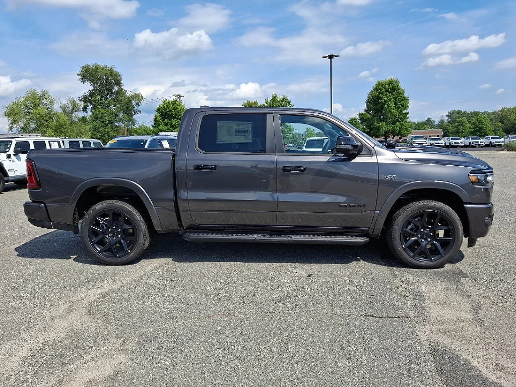 New 2027 Granite Crystal Metallic Clear-Coat Exterior Paint RAM Laramie image 9