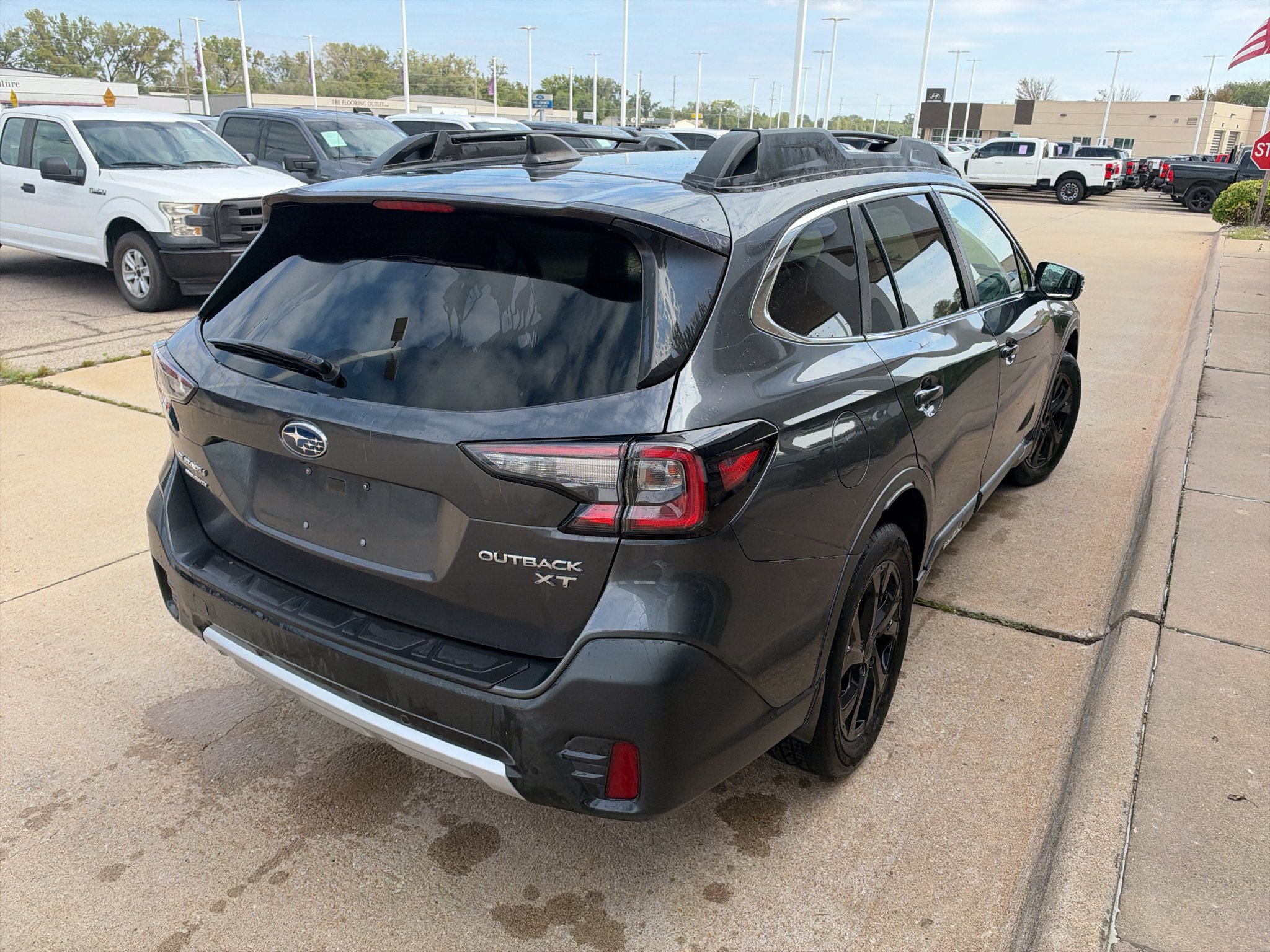 Used 2021 Magnetite Gray Metallic Subaru Limited XT image 6