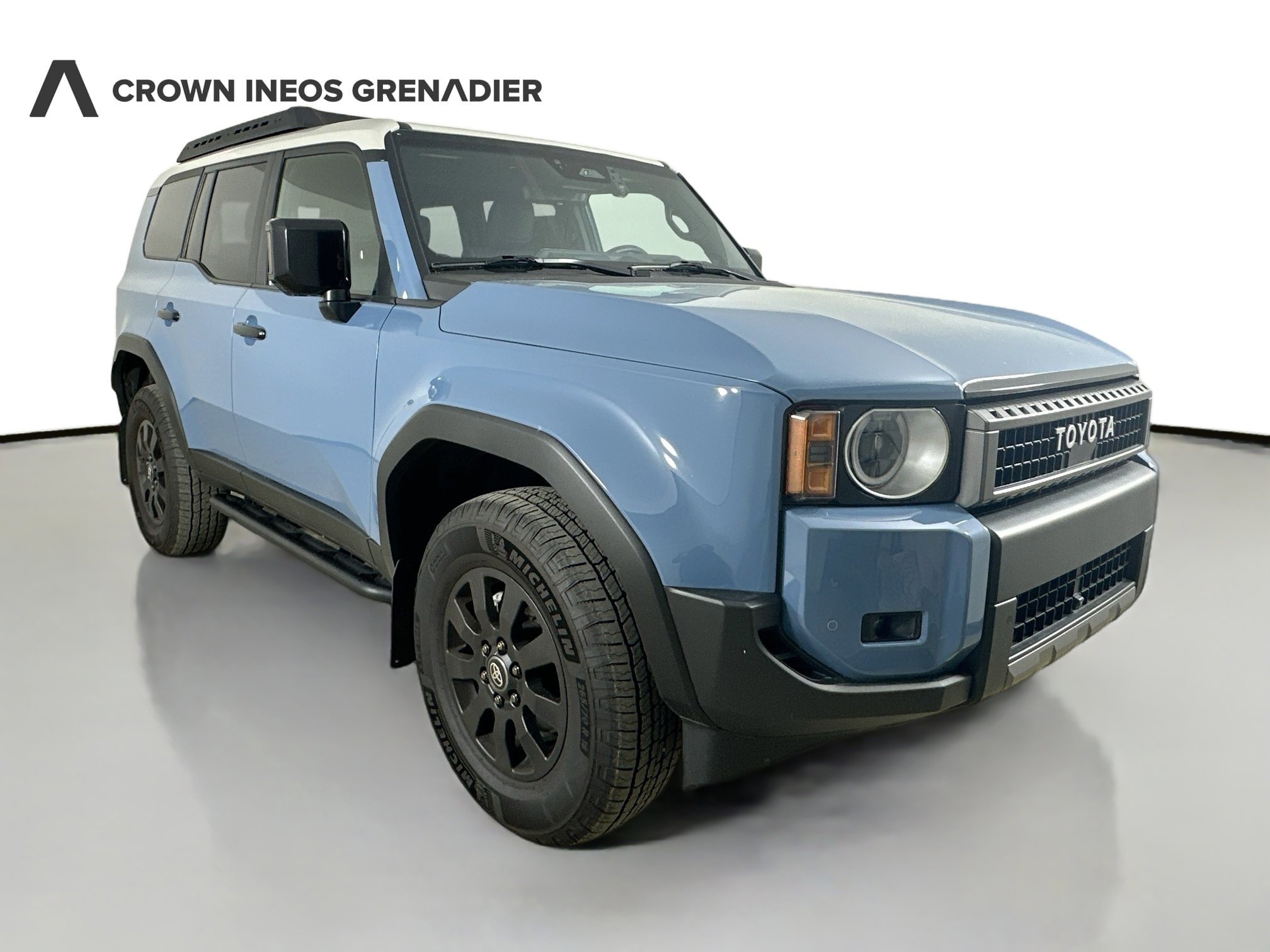 Used 2024 Smokey Blue [Blue] Toyota BASE image 3
