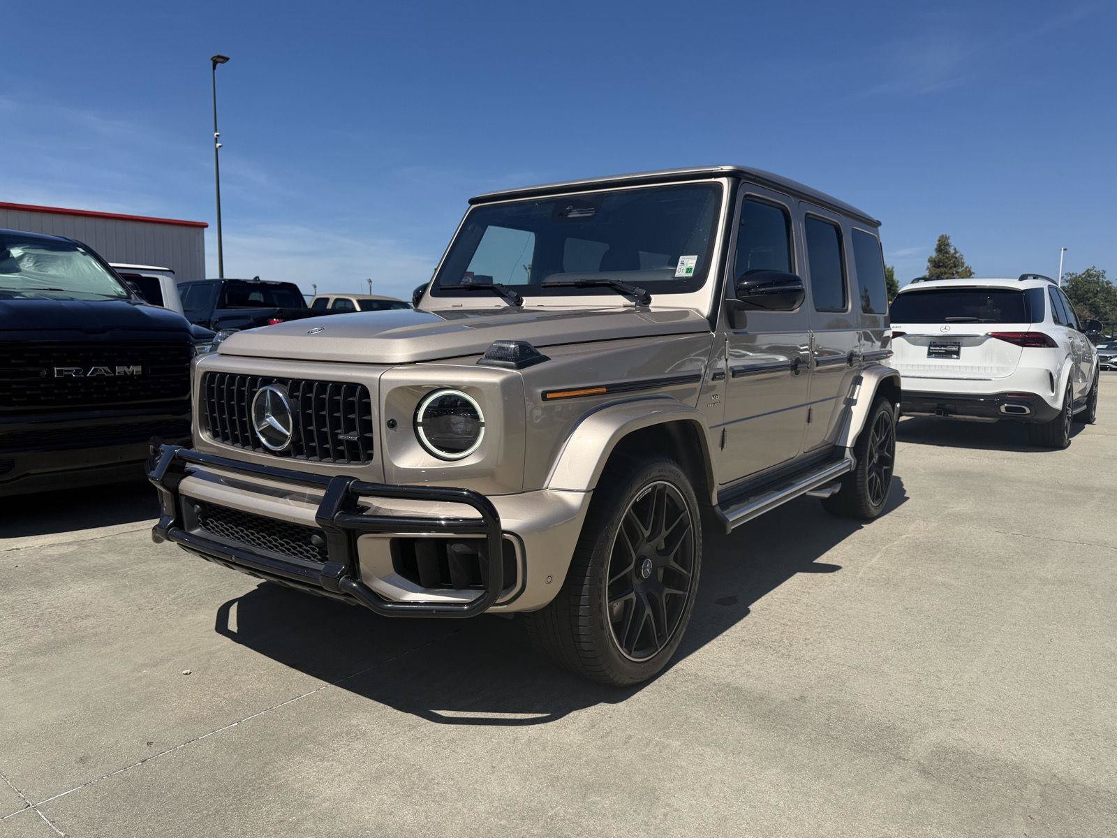 Certified Used 2025 MANUFAKTUR Desert Silver Metallic Mercedes-Benz G 63 AMG® image 3