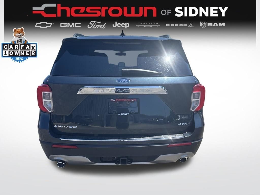 Used 2023 Blue Metallic Ford Limited image 4