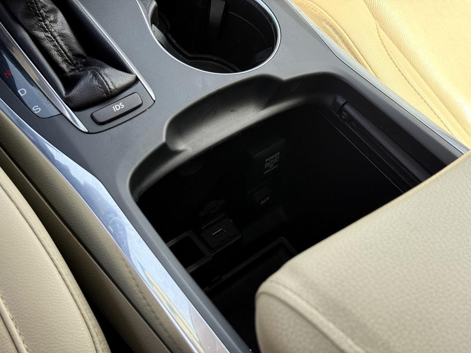 Used 2015 Dark Cherry Pearl Acura Tech/Entertainment Pkg image 13