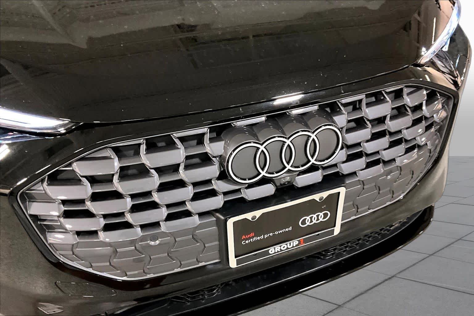 Used 2025 Mythos Black Metallic Audi Premium Plus image 33