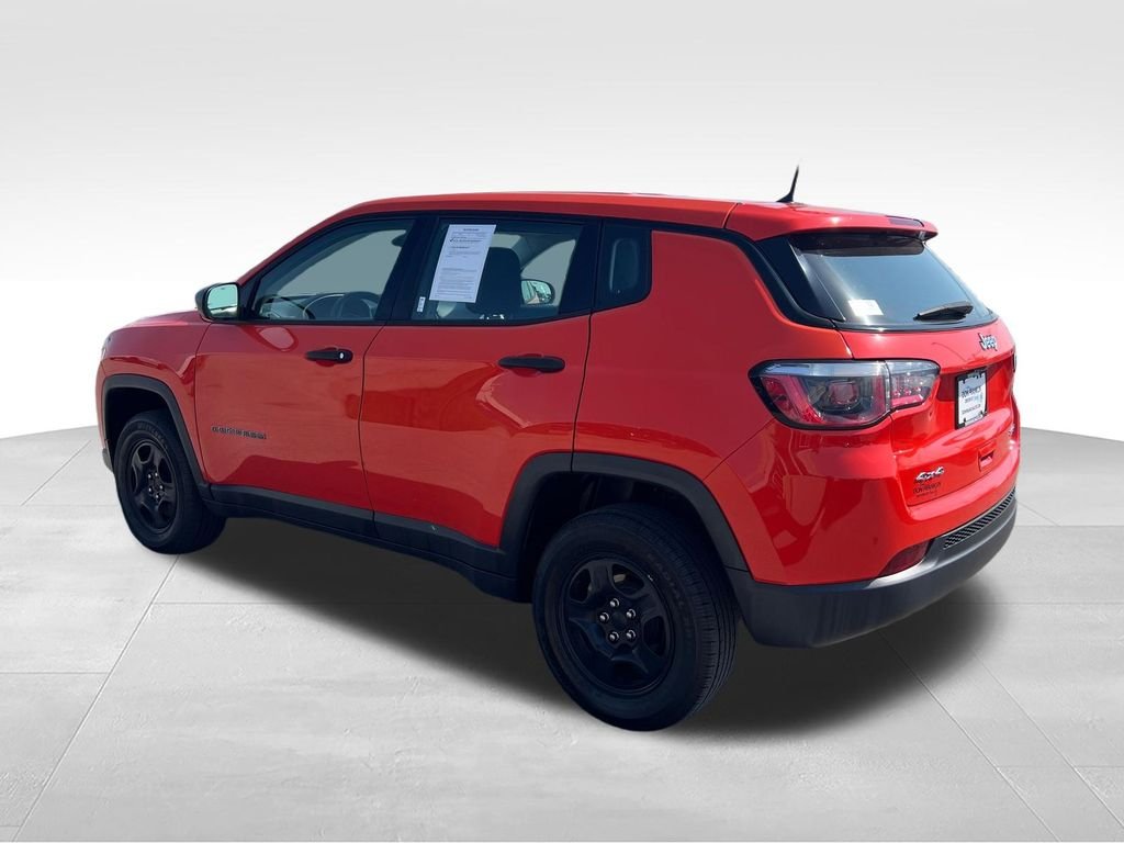 Used 2018 Orange Jeep Sport image 3
