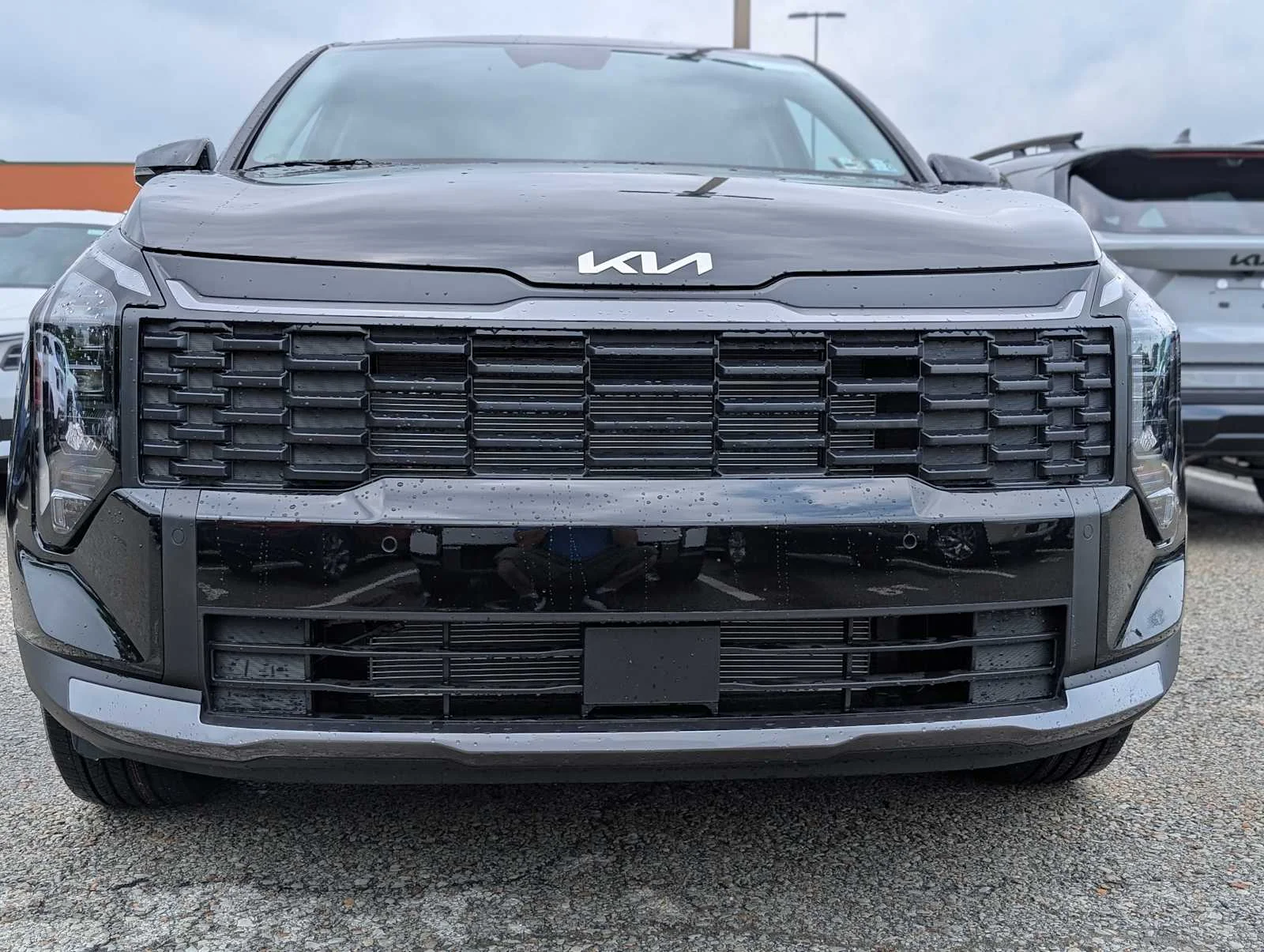 New 2026 Ebony Black Kia LX image 2