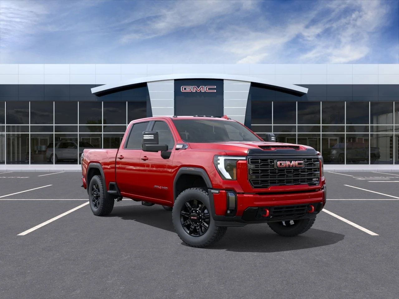 New 2026 Volcanic Red Tintcoat GMC AT4 image 1